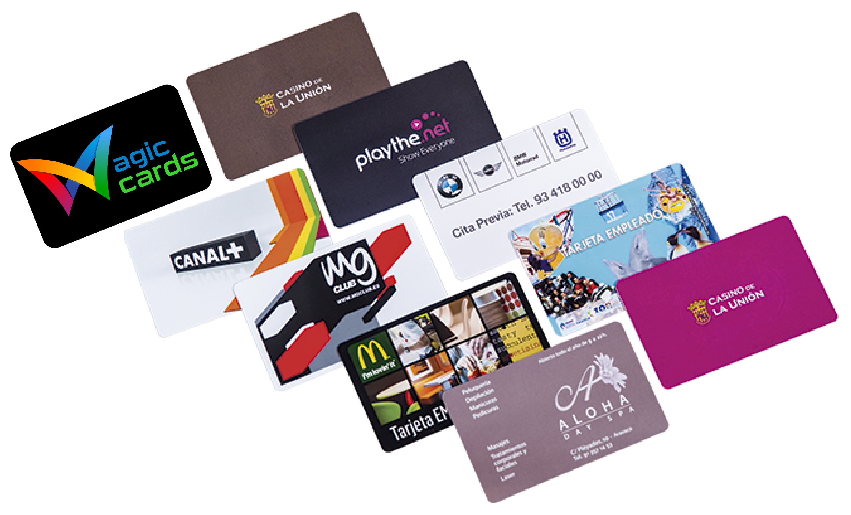 tarjetas pvc plasticas las palmas